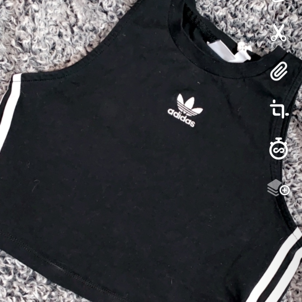 Adidas crop top